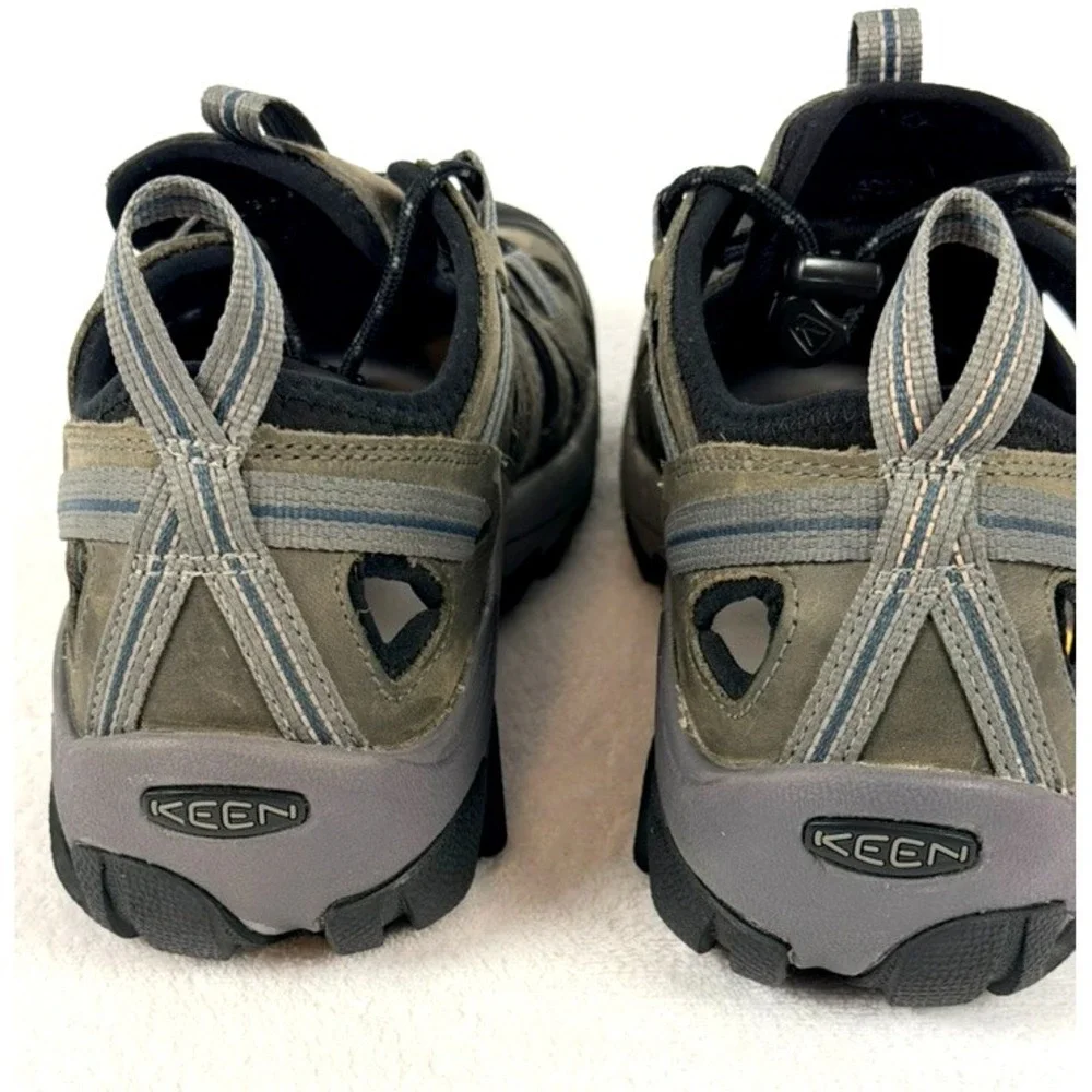 KEEN Newport H2 Men's Hiking Sandals Olive Green Closed Toe Size 8.5 US